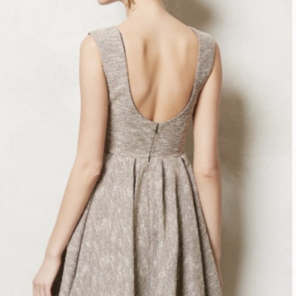 Paper Crown Anthropologie Shimmer Tweed Dress - Picture 2 of 8